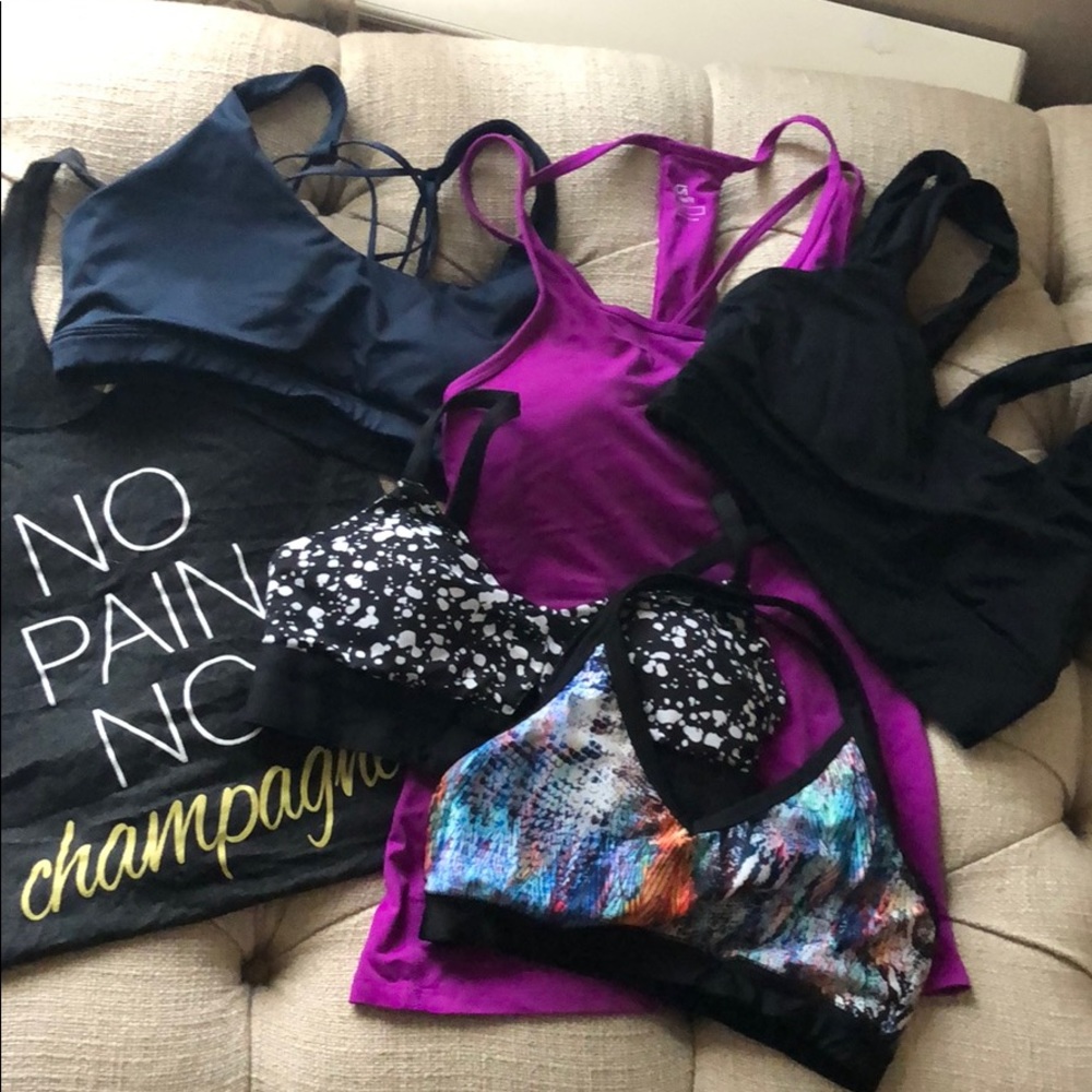 Bundle of athletic wear, Gap, Fabletics,Emily Hsu